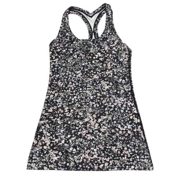 Lululemon Cool Racerback || Light Luon In Floral Spritz Multi - Picture 5 of 7